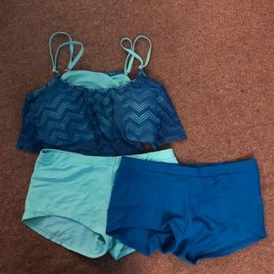 Two piece bathing suit